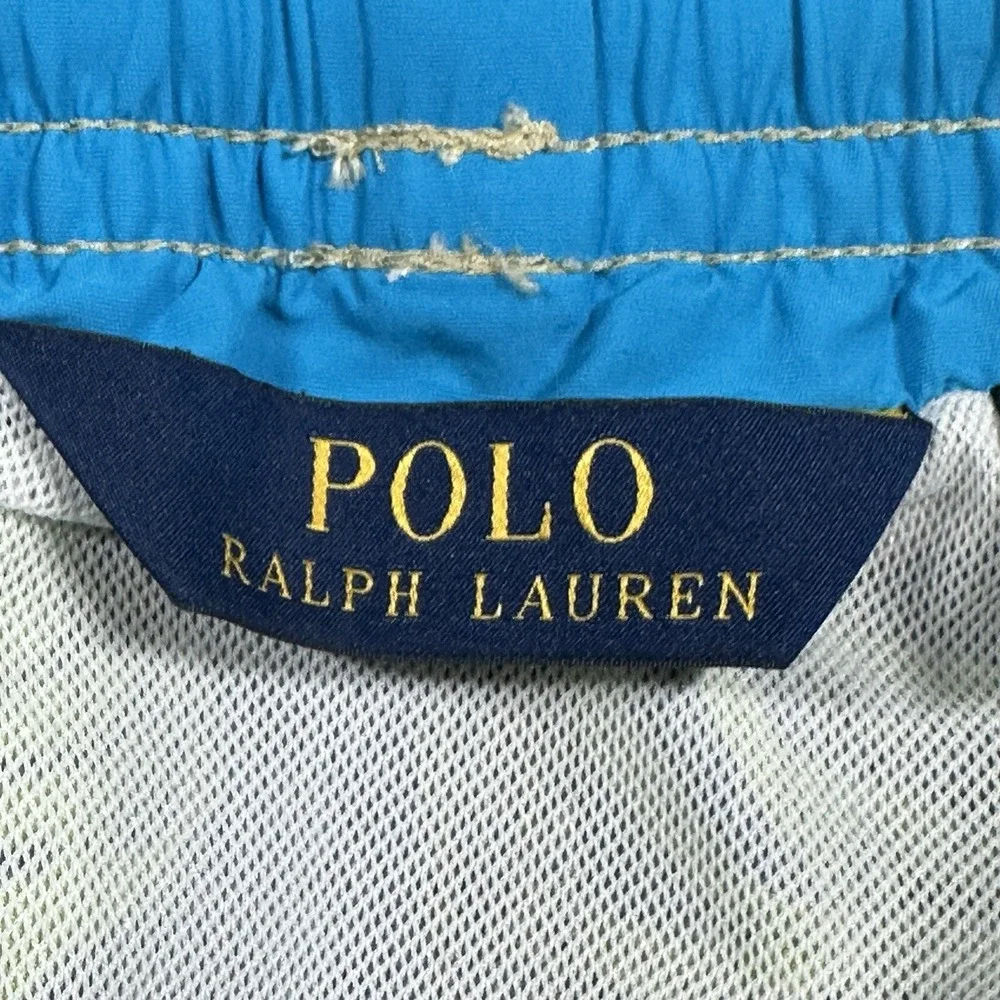 Polo Ralph Lauren Swimwear Trunks Shorts Mens Navy Blue Floral Size‎ XL